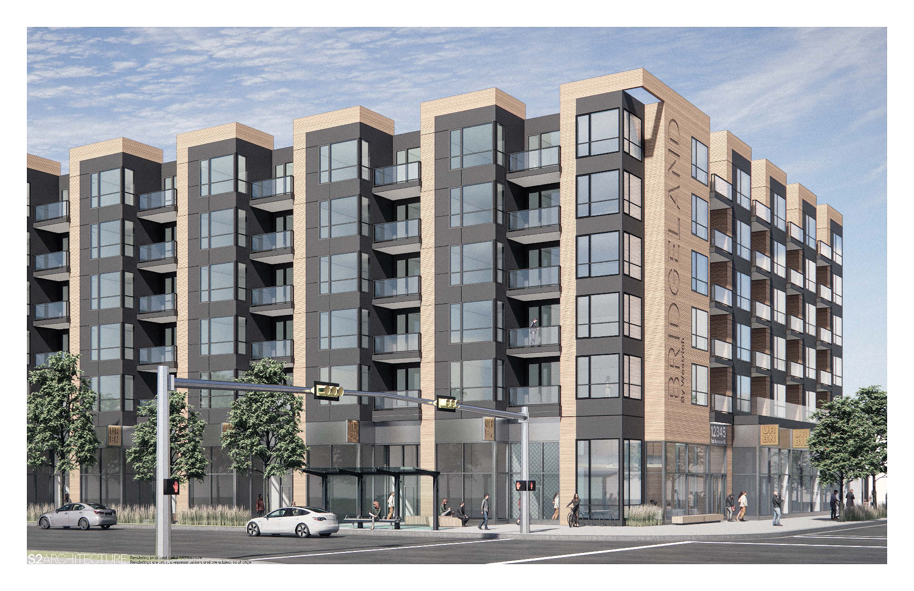 Bridgeland — facade detail