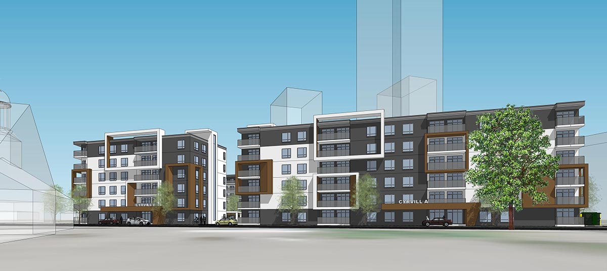 Cyrville — interior view