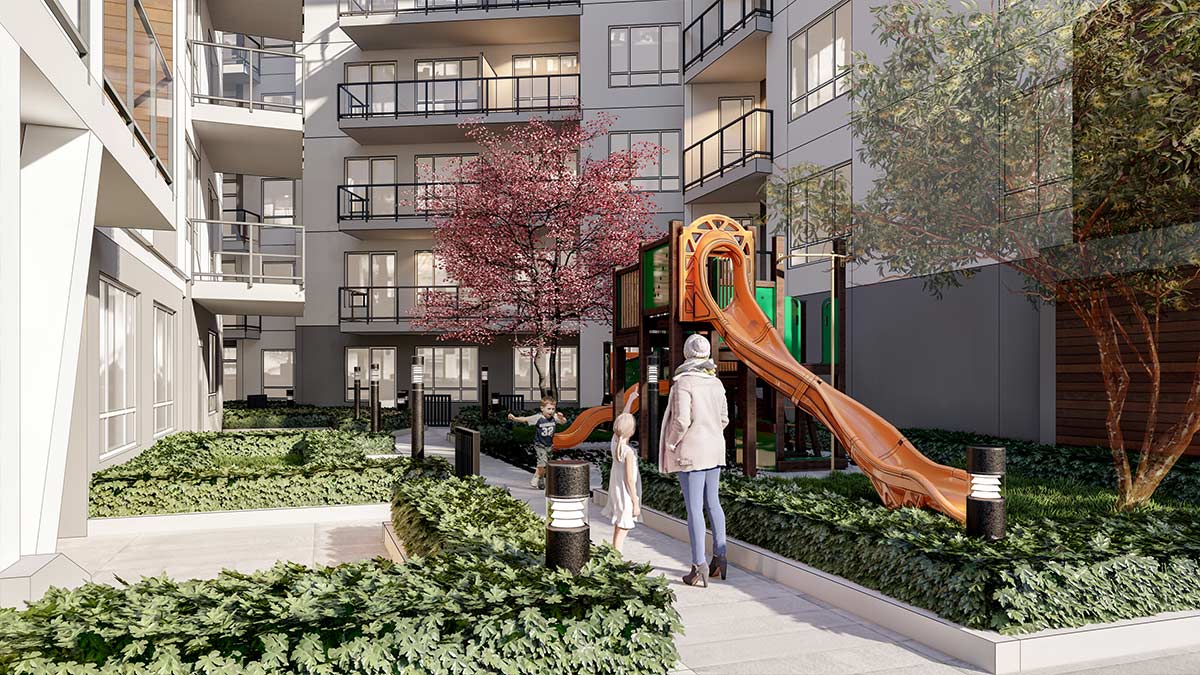 Kensington — amenity space