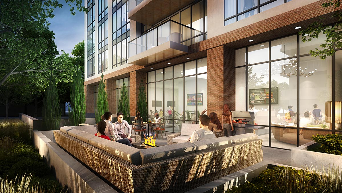 The View — interior detail