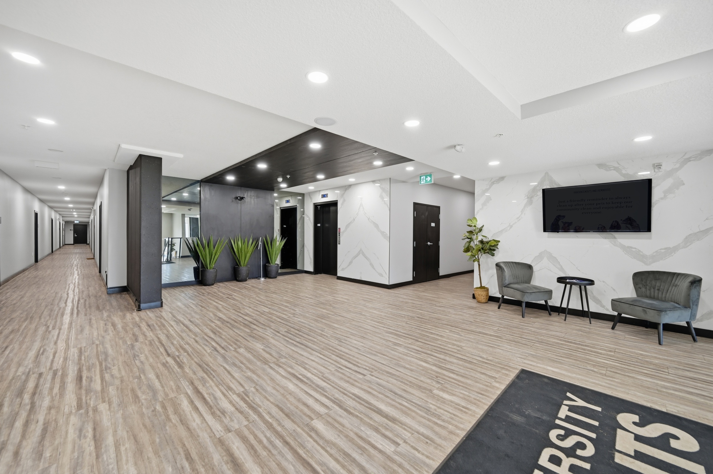 University Heights — facade detail