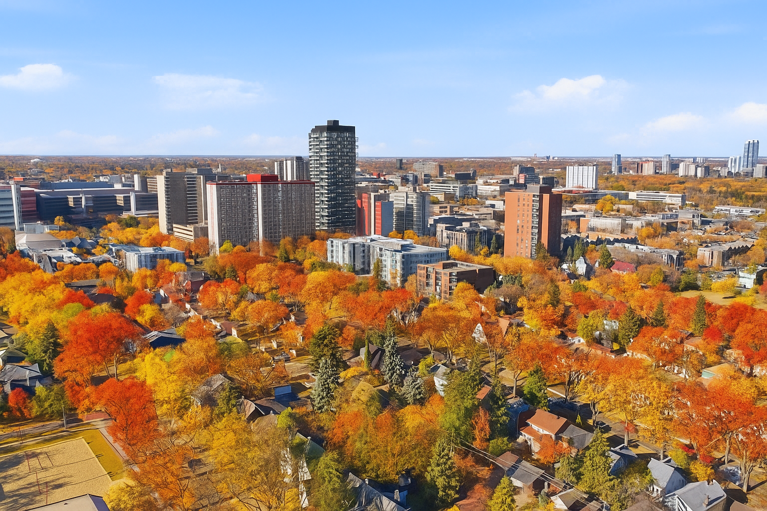 West Garneau — facade detail