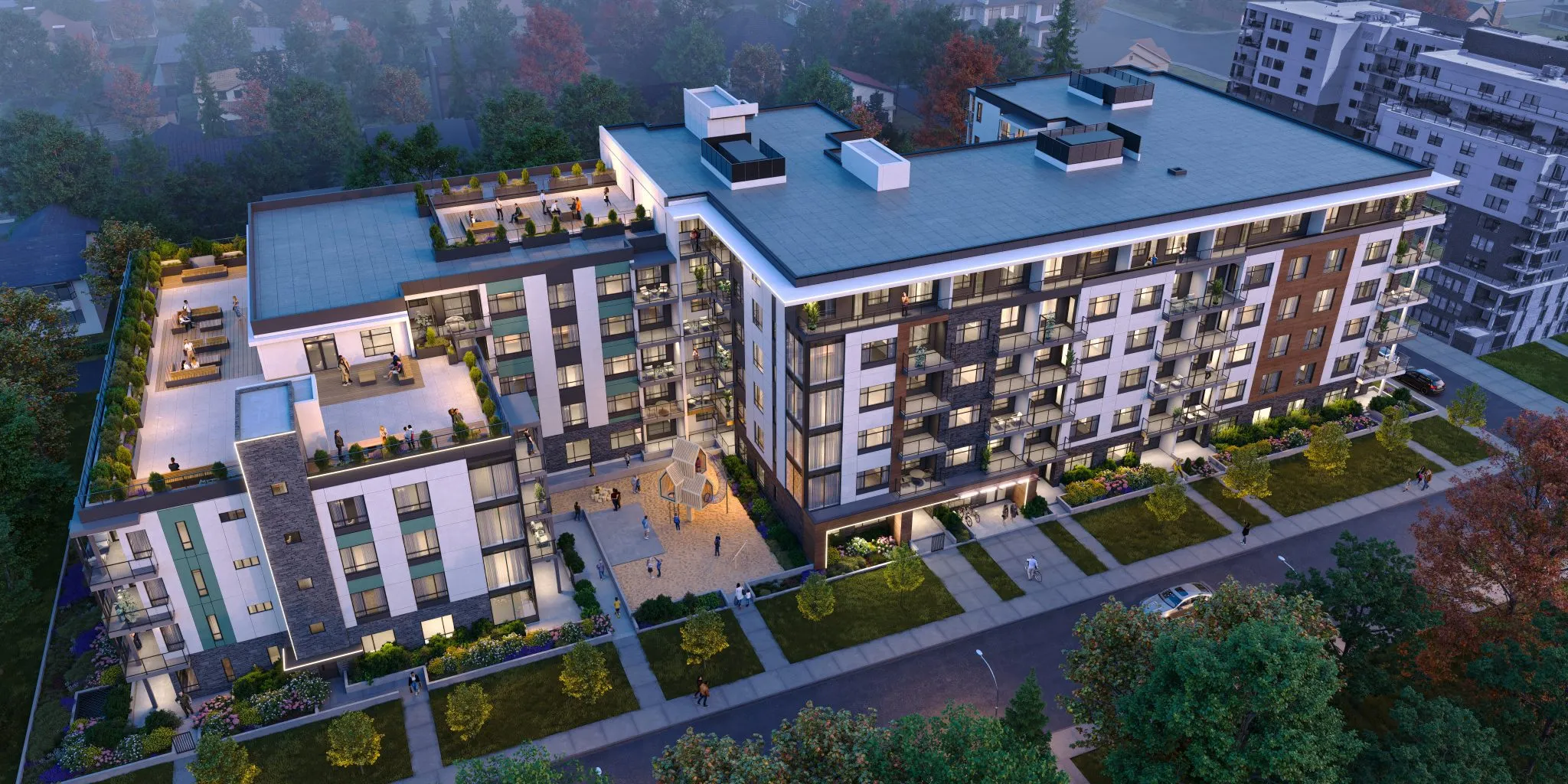 West Windsor — facade detail