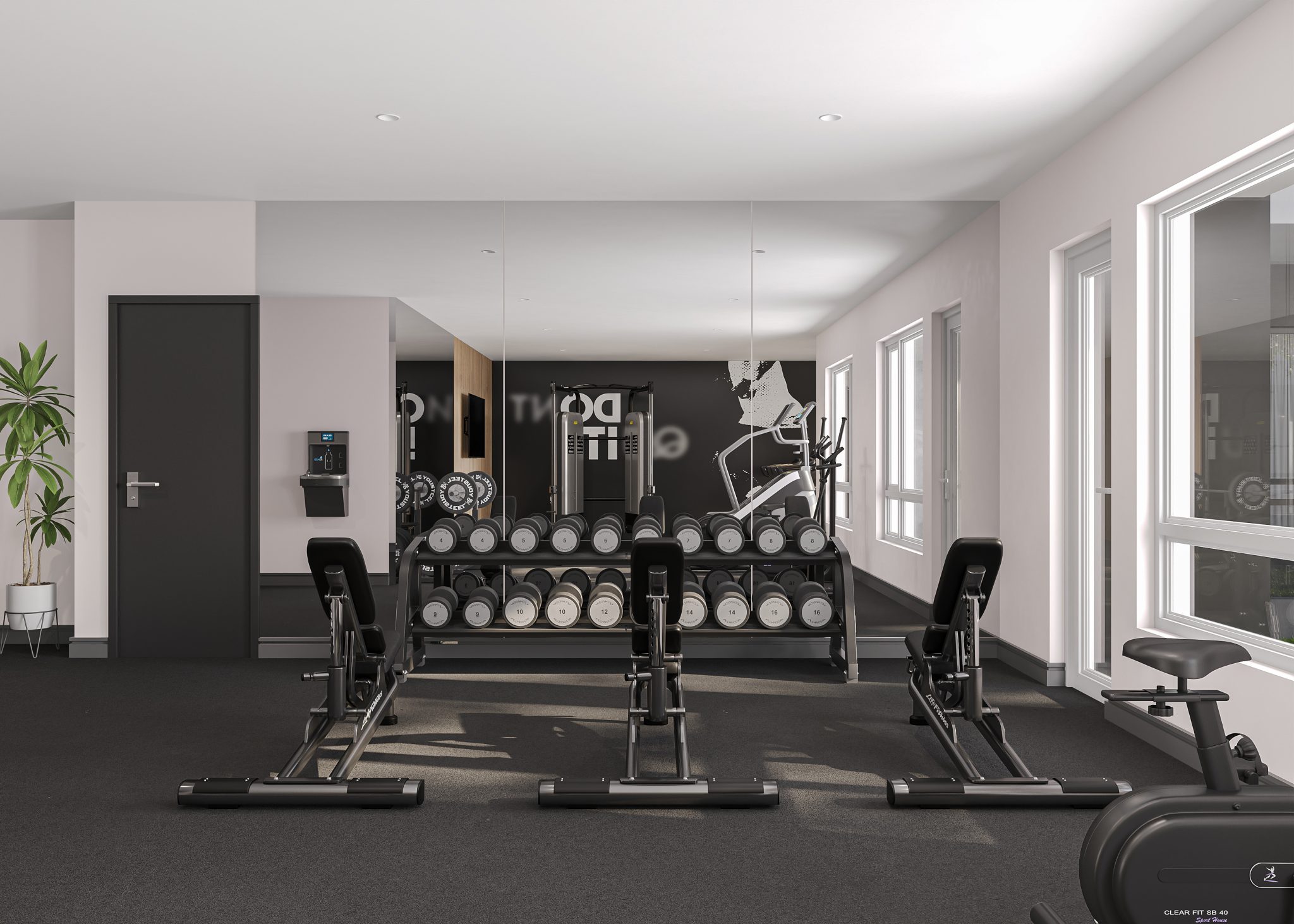 West Windsor — interior space
